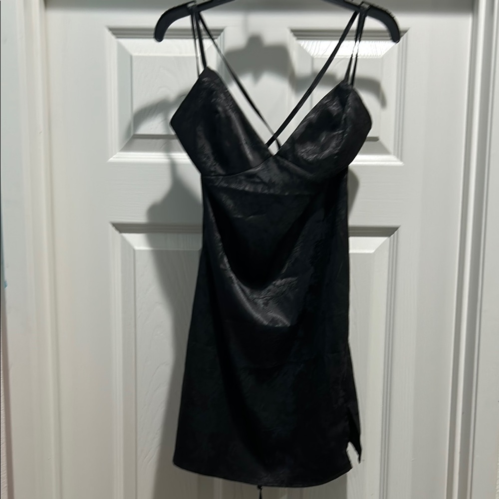 SHEIN Black Mini Dress